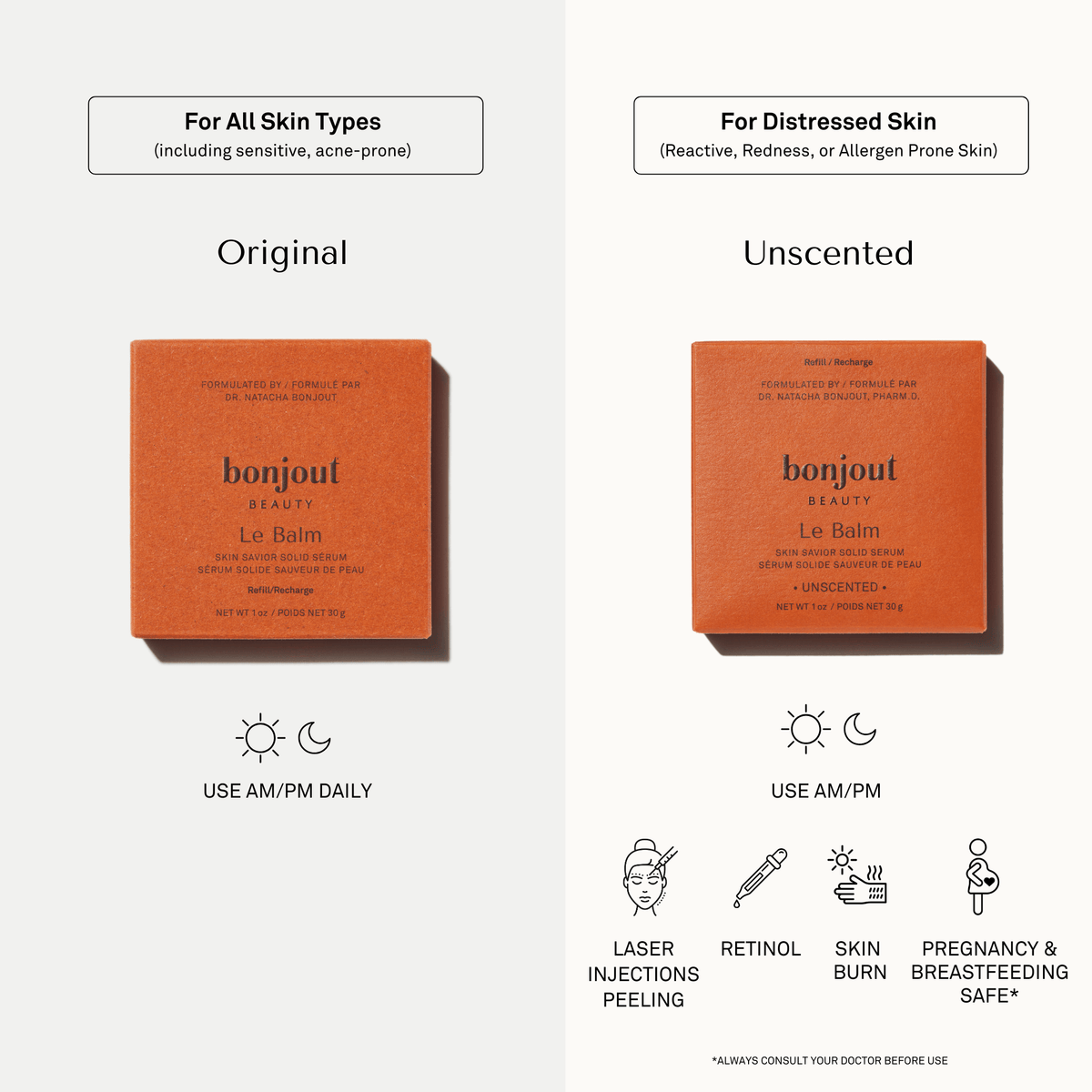 Le Balm Unscented - Refill